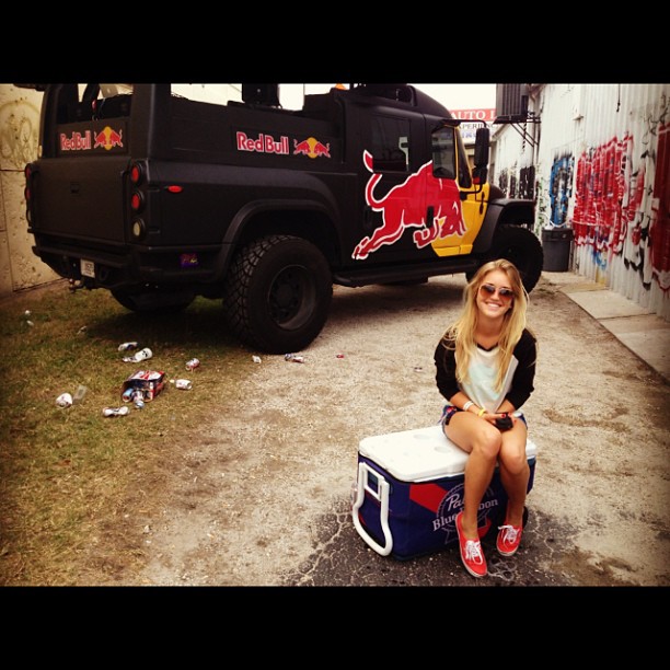 Red Bull provided the entertainment for Tampsterda